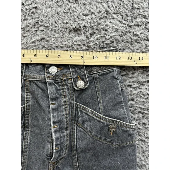 ISABEL MARANT Gray High Rise Neko Trouser Jeans Pants Size 34 (24x30)